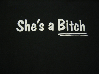 Lord Tracy T-Shirt (She's A Bitch)